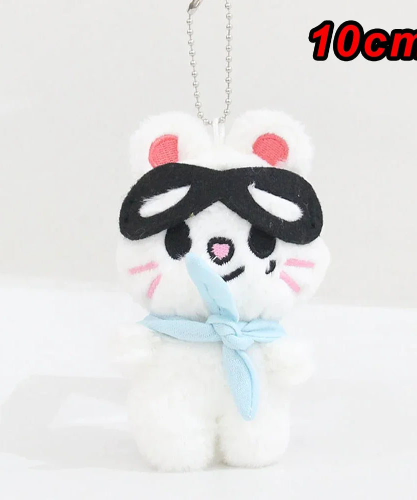 300style 10/22cm Skzoo Plush Bag Toy Kawaii Stray Wolf Plush Cartoon Stuffed Animal Doll Kawaii Toy Room Decor Children Gift