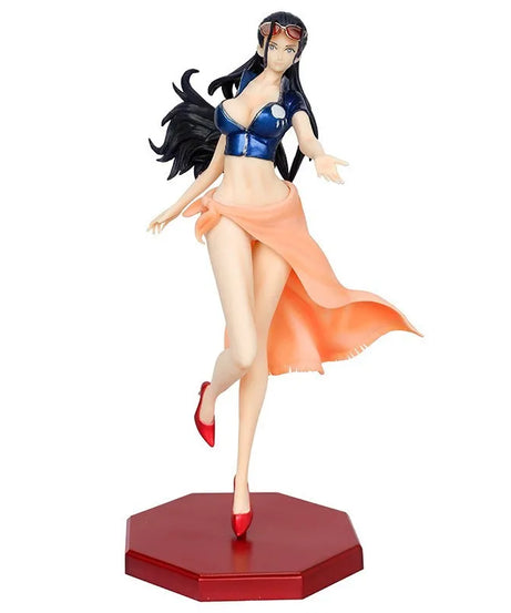 25cm One Piece Anime Figures Nico Robin Figurine Hot Girl Robin Statue Pvc Model Collection Desktop Decoration Kids Toys Gifts