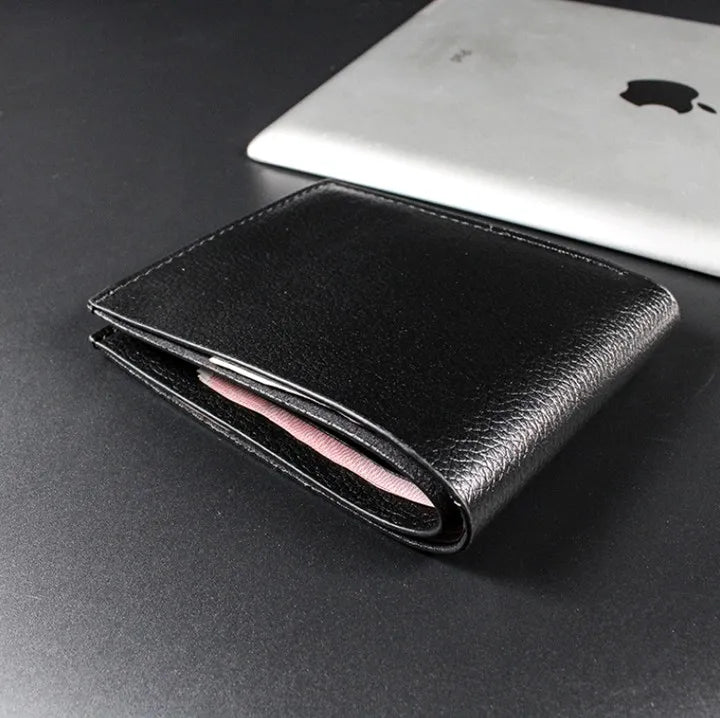 One Piece Pu Leather Wallet for Men Foldable Short Wallets Luffy Zoro Chopper Coin Purse Man Multi-slot Credit ID Card Holder