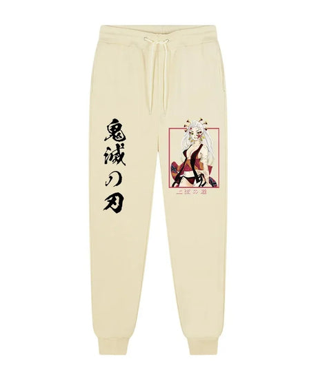Anime Demon Slayer printed trousers men's comfortable fleece pants jogging men's trousers casual versatile sweatpants S-3XL
