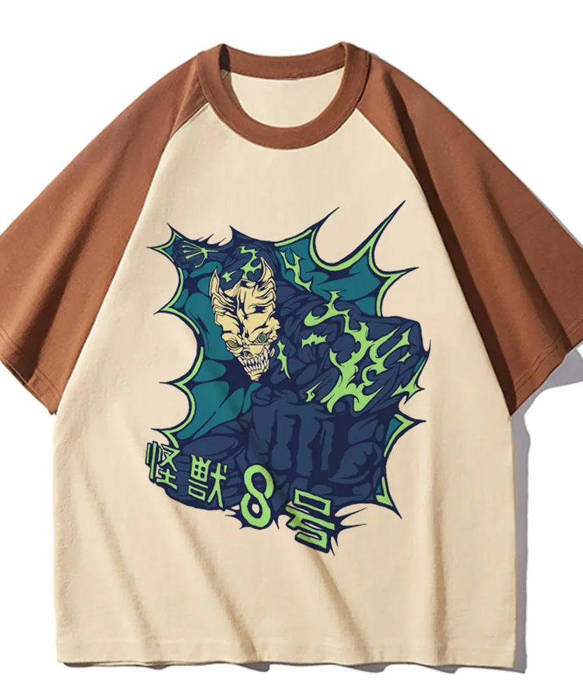 Kaiju No 8 t shirt women anime elegant breathable t-shirts female or male anime  clothes