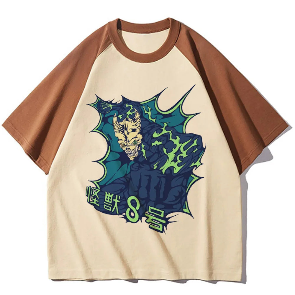 Kaiju No 8 t shirt women anime elegant breathable t-shirts female or male anime  clothes