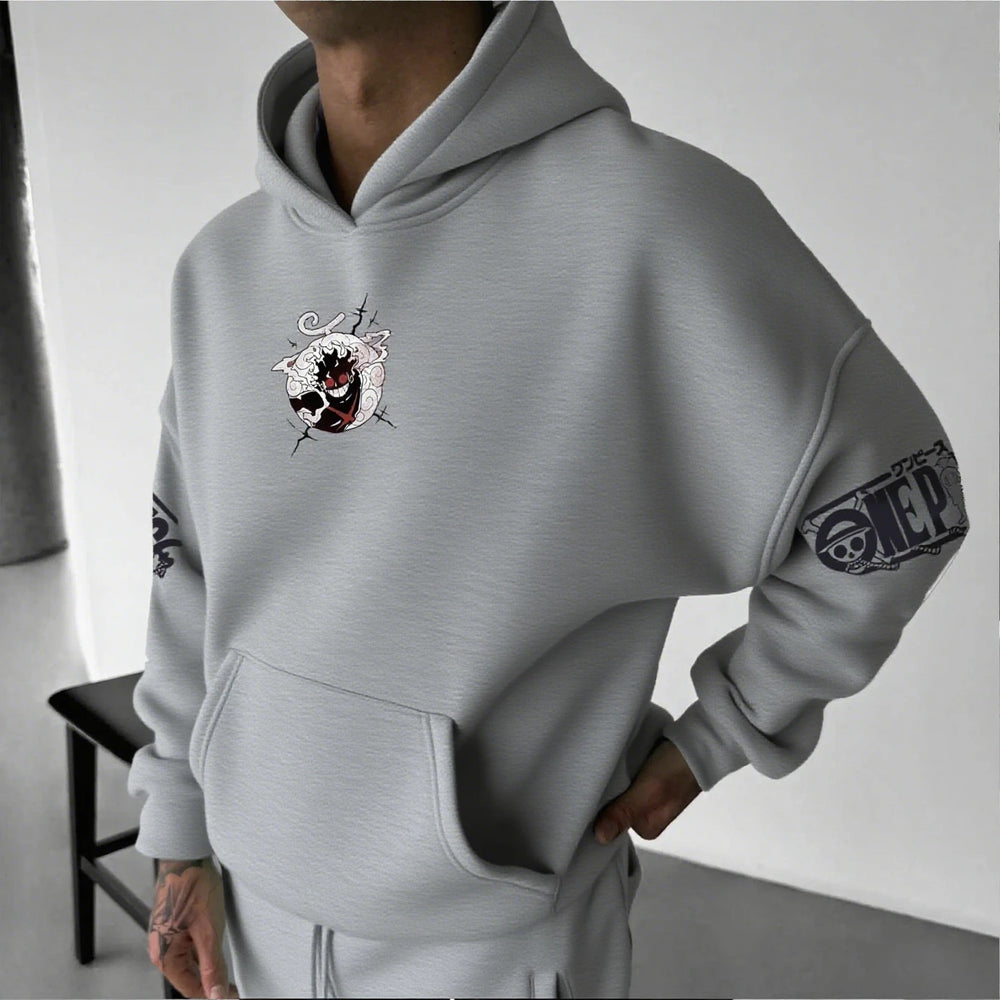 One Piece Luffy Gear 5 Hoodie — Print Pullover 4
