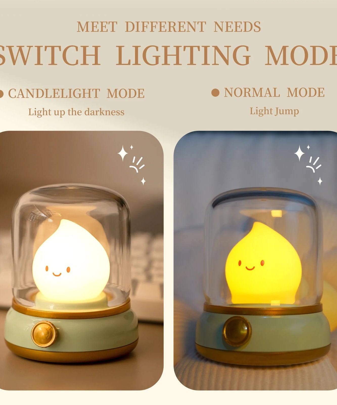 Mini Desktop LED Cute Night Lamp Creative USB Rechargeable Portable Cartoon Table Lamp For Coffee Bar Home Decor Hotel Bedroom