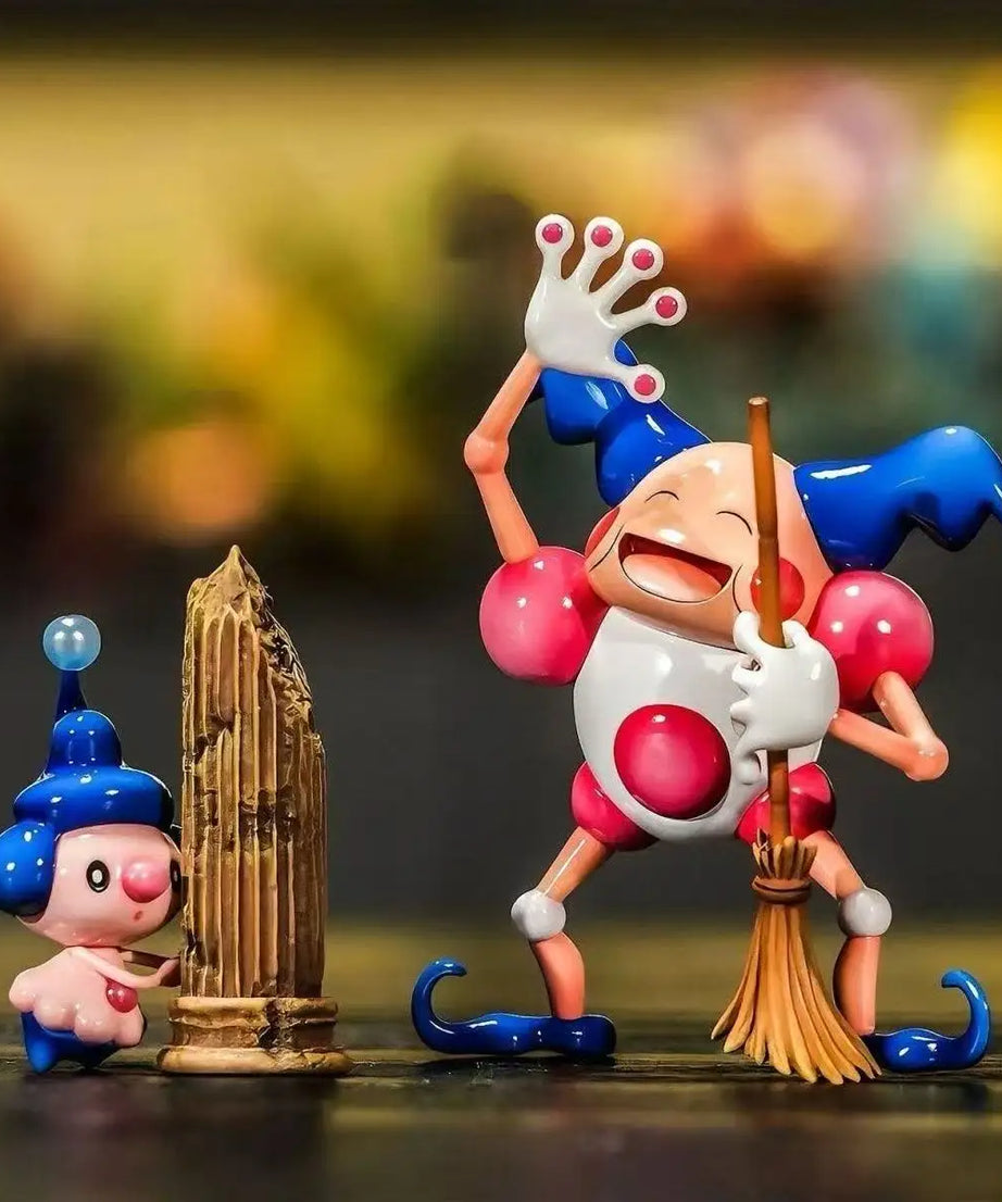 Anime Pokemon Figure Mr Mime Action Figures Pvc Statue Desktop Ornamen Collection Model Toys Gifts