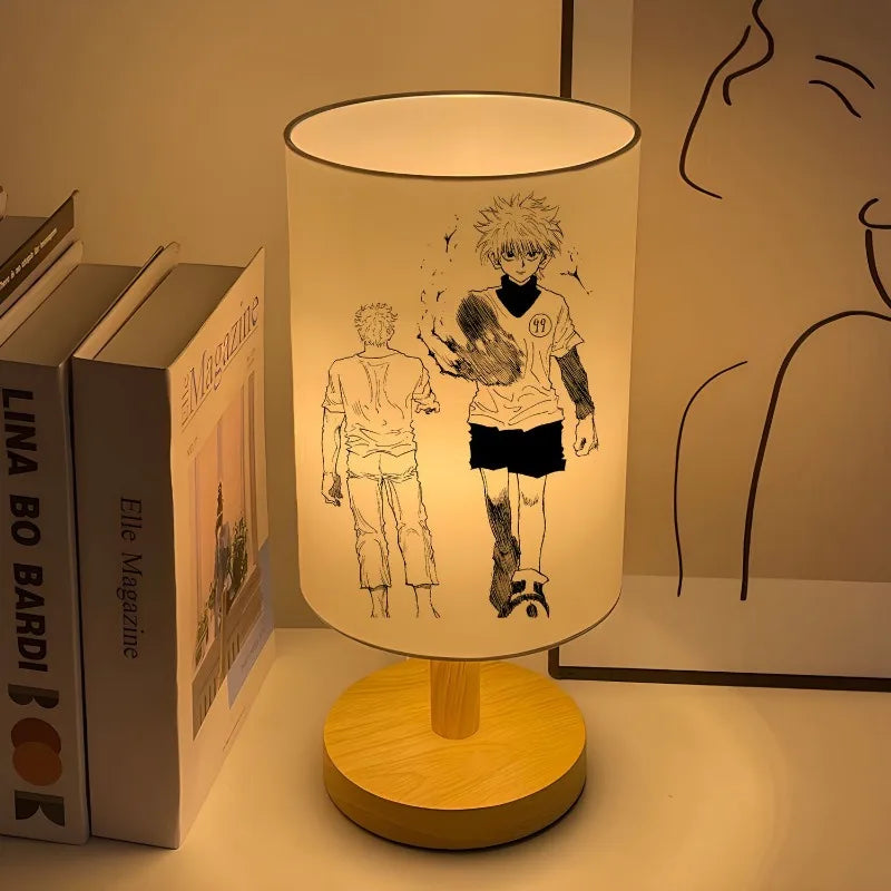 HUNTER Decorative Night Light Jessie Sot Anime Student Bedroom Soft Light Eye Protection Reading Light holiday gift