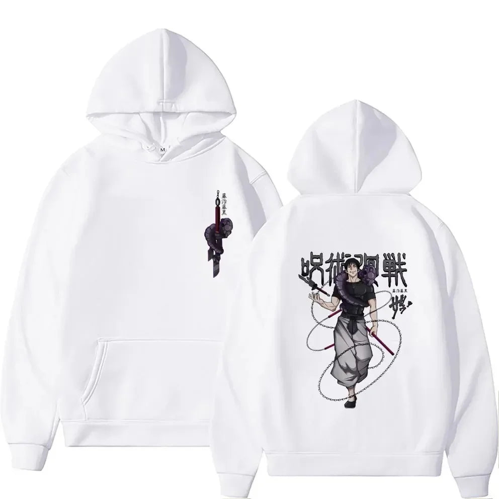 Jujutsu Kaisen Fushiguro Toji Anime Graphic Hoodie – Manga Streetwear Pullover 5