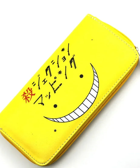 Anime Assassination Classroom Korosensei Long Women Wallets Men Card Holders Purse