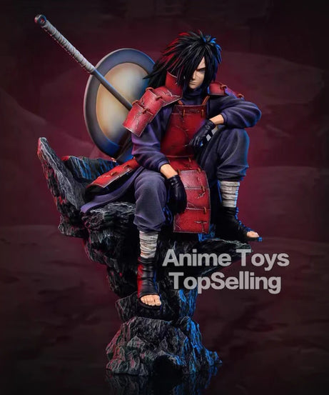 Naruto 30cm/11.81in Anime Figures Naruto Uchiha Madara Figure PVC Statue Collection Model Toy Gifts