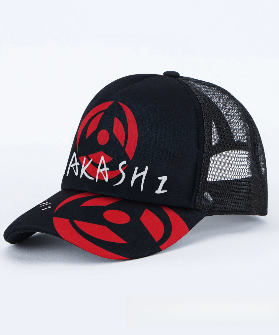 Anime Naruto Shippuden Baseball Cap Summer Beach Sun Hat Uchiha Itachi Sharingan Eye Cosplay Adjustable Sport Cap