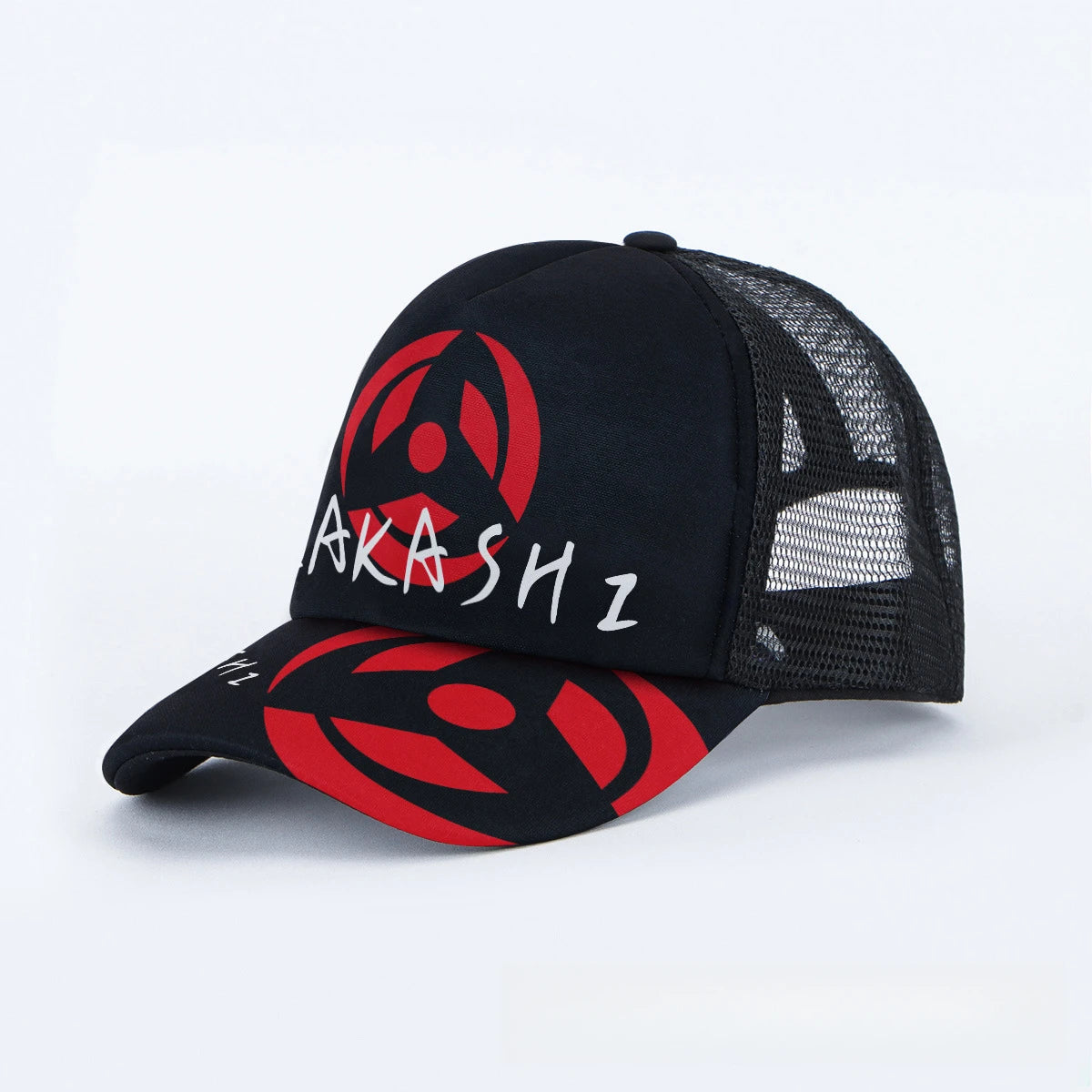 Anime Naruto Shippuden Baseball Cap Summer Beach Sun Hat Uchiha Itachi Sharingan Eye Cosplay Adjustable Sport Cap