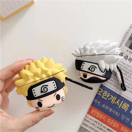 Anime Naruto Kakashi Case for Airpods 3 Case Bluetooth Headset Protective Case for Airpods 1/2 Pro Earphone Case