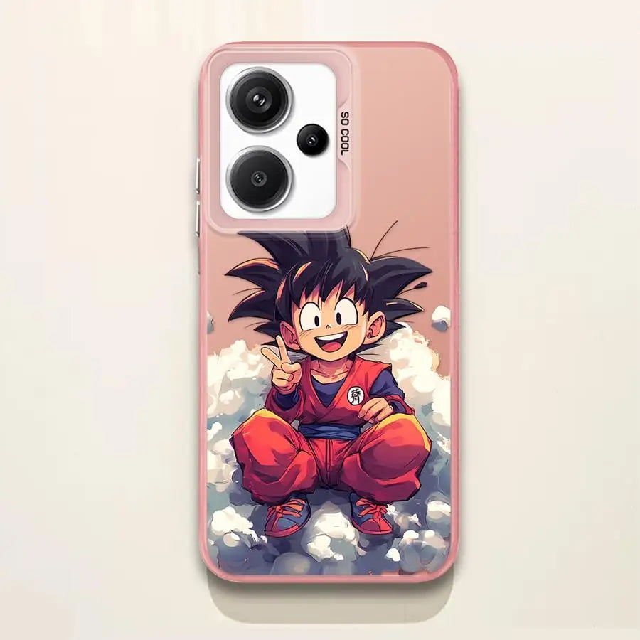 Cute Son-Gokus Case for Xiaomi Redmi 12C A3x 14C A4 13C A1 A3 A2 Plus 13 12 Shell