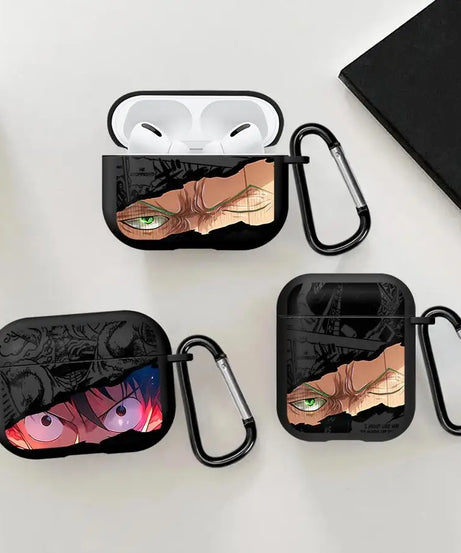 Case For Airpods Pro2 Pro 3 4 1 2 Pro3 Earphone Cases Cover Anime OneS P-ieceS