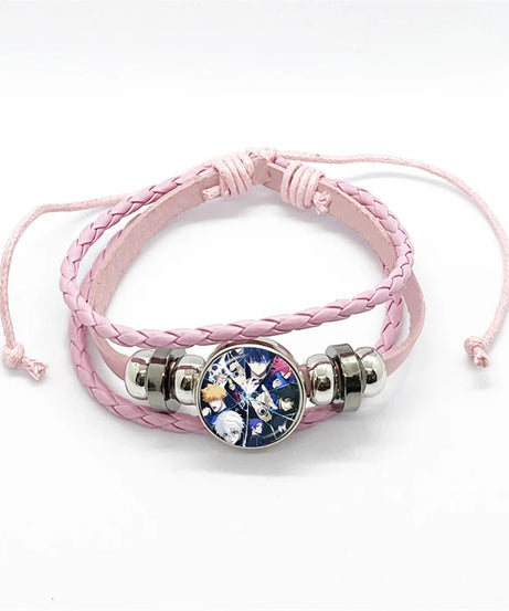 Anime Blue Lock Isagi Yoichi Chigiri Bachira Leather Bracelet Cosplay Unisex Adjustable Punk Wristband Jewelry Props