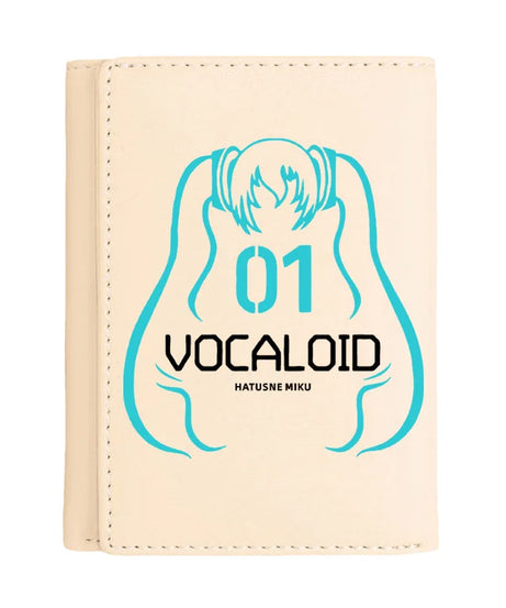 Hatsune Miku Anime Peripheral Zipper New PU Wallet Handsome Personality Boy Print Coin Purse Short Card Pack Holiday Gift