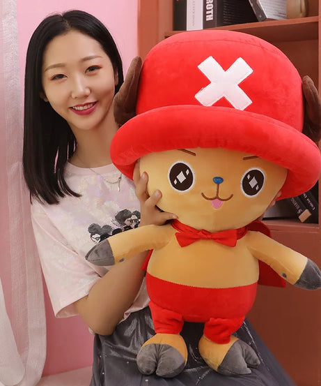 4 styles One Piece Anime Figure Tony Tony Chopper 35cm Stuffed Plush Doll Toy Bedroom Decoration  For Kid Xmas Gift Toy