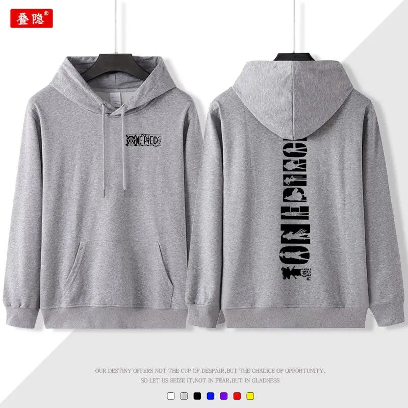 One Piece  Anime Women Up Hoodie Jacket Spring Autumn New Fashion Mens Sweatshirt Couple Promozed Clothes Coats Gift