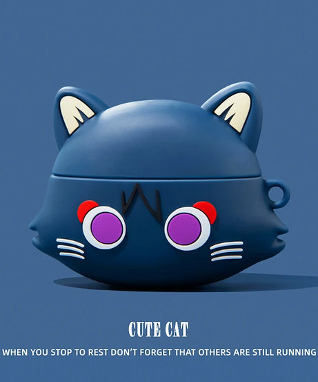 Protective Case for Airpods 4 3 2 Cover for Apple AirPods Pro2 Pro 2nd Generation Shell Game Console Anime Robot Fire