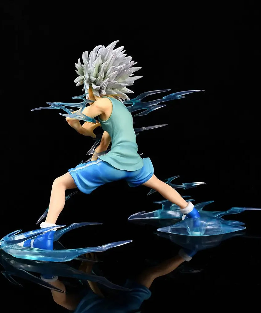 New Hunter×Hunter Anime Figures Killua Zoldyck Figure 19cm Pvc Action Figure Model Decoration Collection Ornament Birthday Gift