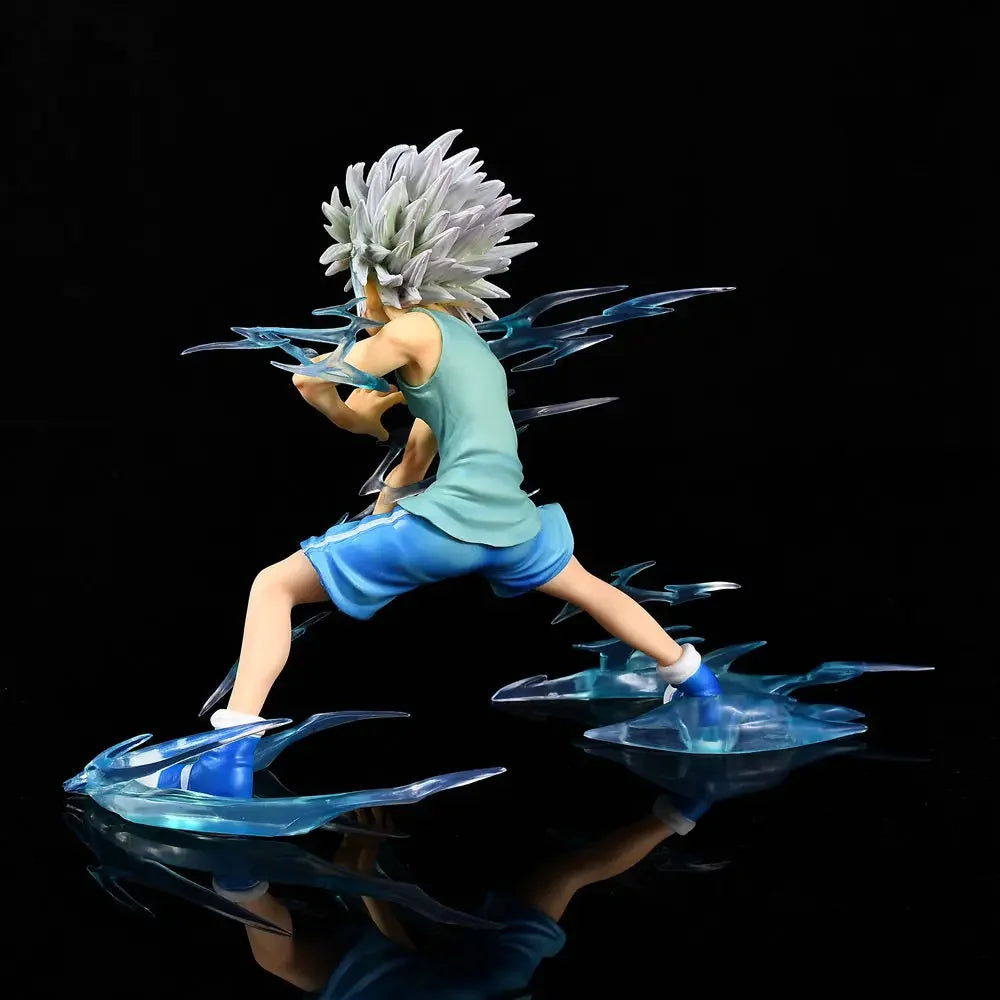 New Hunter×Hunter Anime Figures Killua Zoldyck Figure 19cm Pvc Action Figure Model Decoration Collection Ornament Birthday Gift