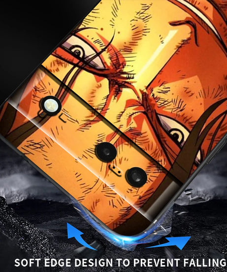 One Piece Anime Zoro Luffy For Google Pixel 9 8 7A 7 6A 6 5A 5 4 4A XL 5G Black Silicon Shockproof Shell Cover Phone Case