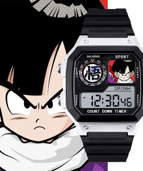 Goku Super Saiyan Kids Watch – Dragon Ball Waterproof Electronic Gift