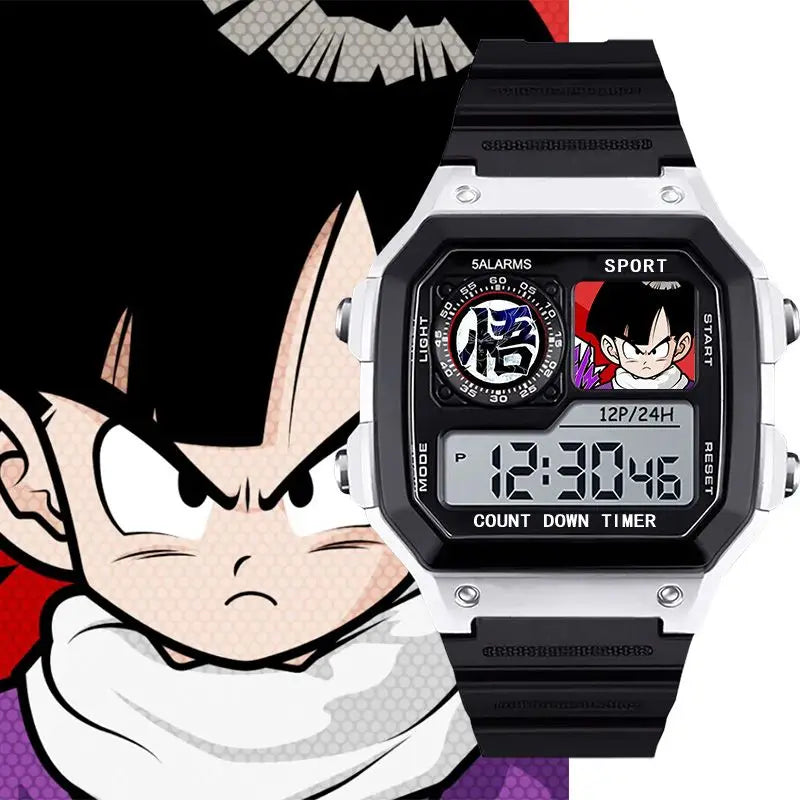 Goku Super Saiyan Kids Watch – Dragon Ball Waterproof Electronic Gift