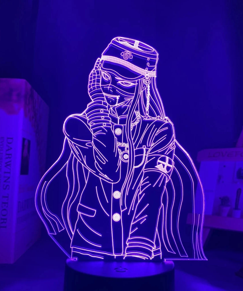 Anime Danganronpa V3 Nagito Komaeda Led Night Light Nagito Komaeda Game Figure Bedside Lamp for Bedroom Decor Kids Manga Gifts