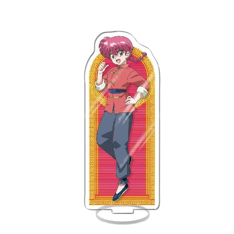 Anime Ranma 1/2 Nibun No Ichi Acrylic Stand Model Plate Decoration Desk Figure Display Friends Girls Gift Cartoon New Product