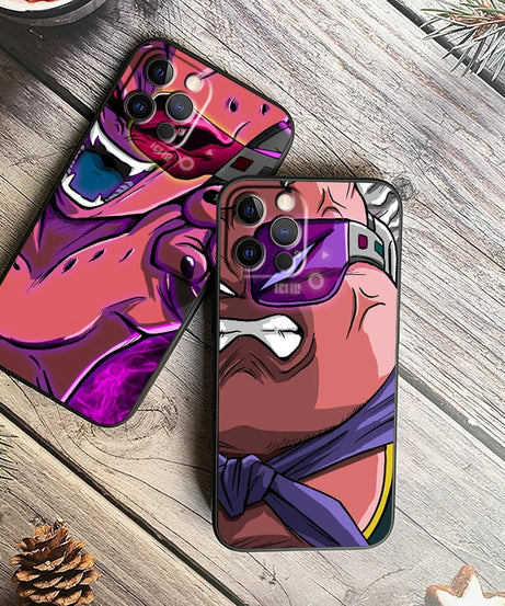 Dragon Ball Z Logo Black TPU Case – iPhone 7 to 15 Pro Max