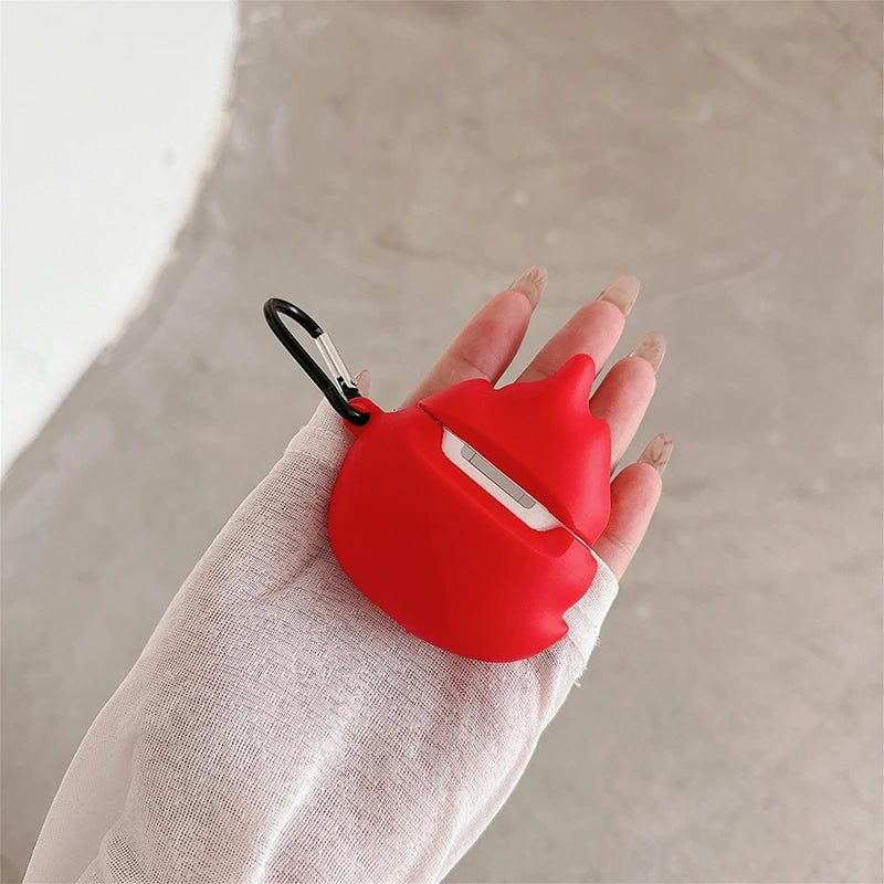 Protective Case for Airpods 4 3 2 Cover for Apple AirPods Pro2 Pro 2nd Generation Shell Game Console Anime Robot Fire