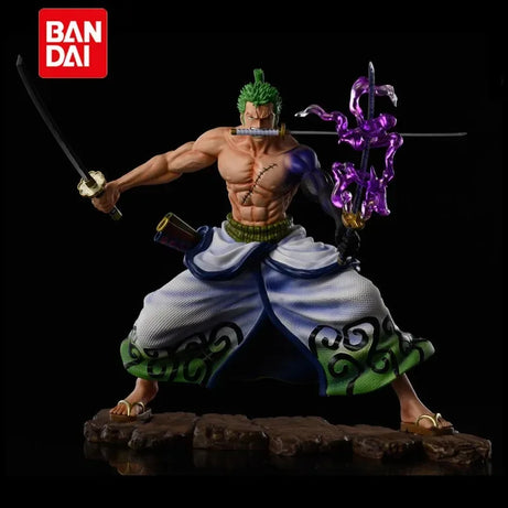 20cm One Piece Anime Figure GK Roronoa Zoro Action Figure PVC Collection Wano Country Model Doll Gift Toys Decoration