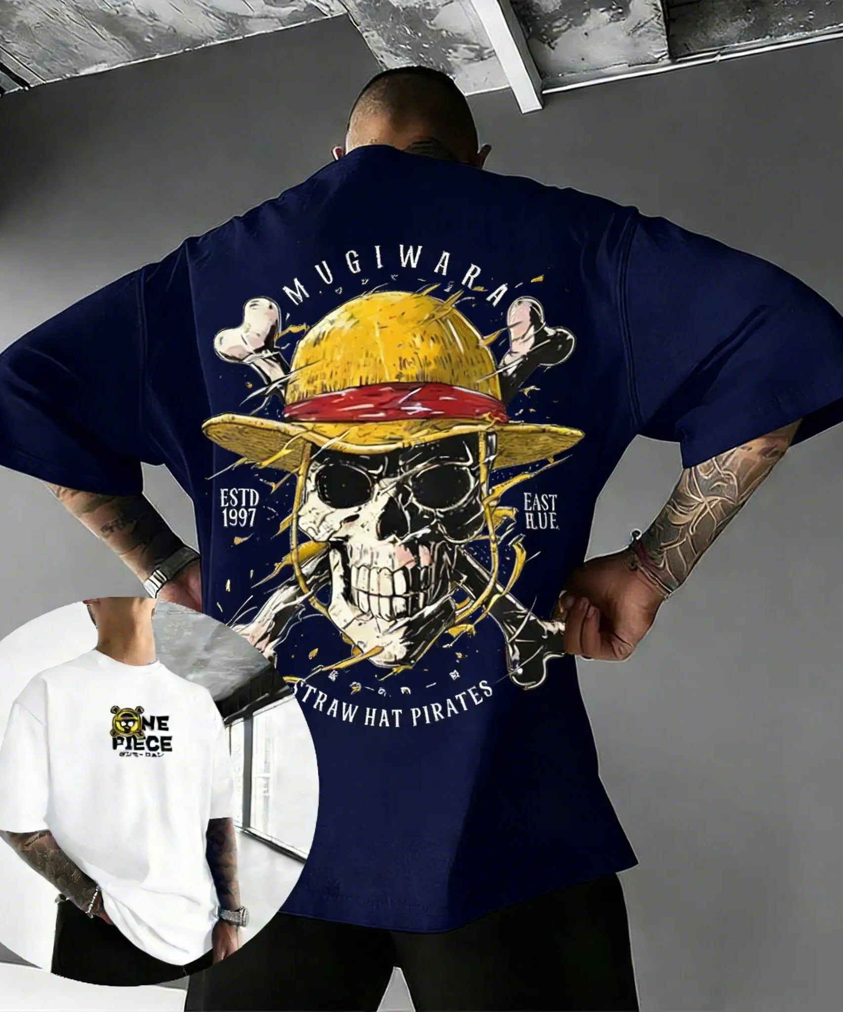 Unisex Oversize One Piece Skull Anime T Shirt Men Women Cotton Streetwear Casual Short Sleeve Top Graphic Tee Trendy 2026 Summer