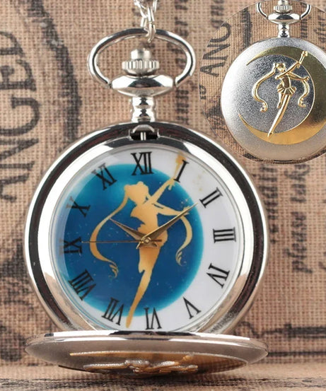 Sailor Moon Moon Prism Pocket Watch Second Generation Lifewith sailor moon Card Captor Sakura accessories holiday gift