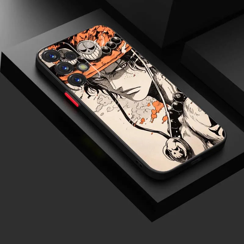 One Piece Frosted Translucent Case – Samsung A Series (A14–A73)