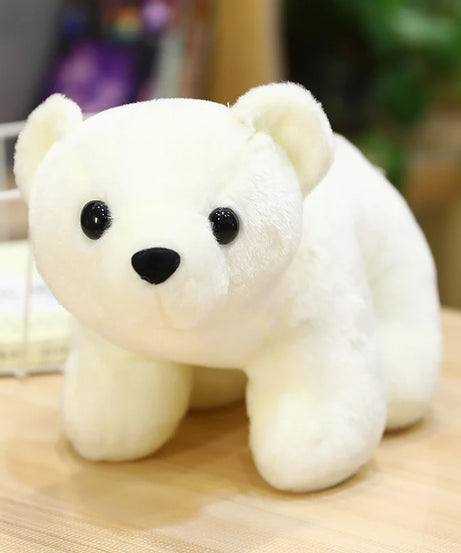 New Funny Aquarium Plush Toys Stuffed Soft Sea Lion Polar Bear Panda Doll Cuddly Desktop Pets Room Decor Kids Gift