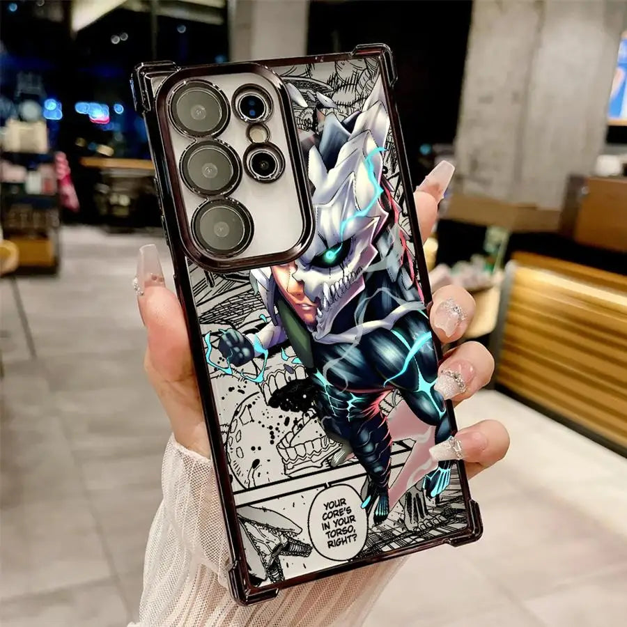 Kaiju No.8 Monster Form Phone Case for Galaxy S20 S21 S23 S24 FE S22 S23 S24 S25 Plus S22 S23 S24 S25 Ultra
