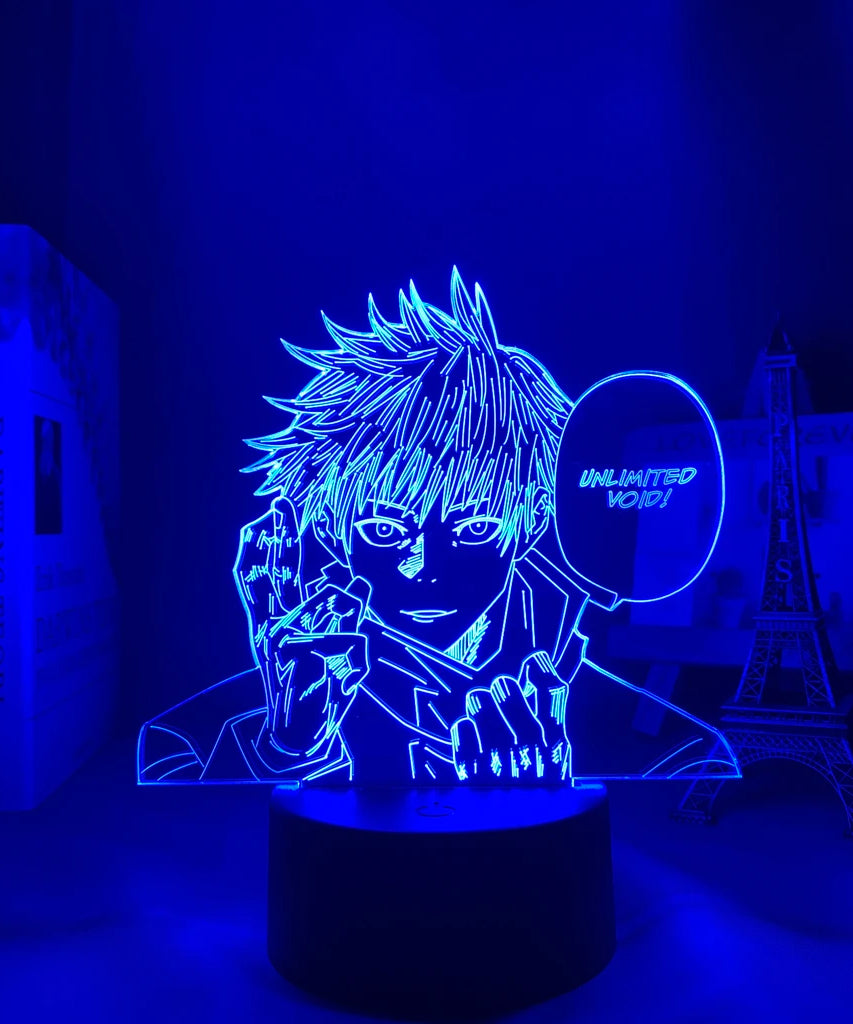 Anime Lamp Satoru Gojo Jujutsu Kaisen Led Night Light for Birthday Gift Jujutsu Kaisen Nightlight Satoru Gojo Lamp Drop Shipping