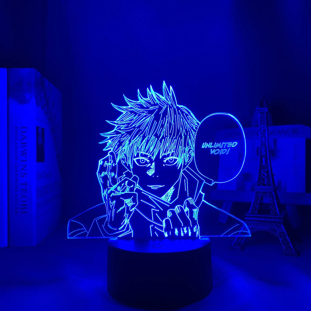 Anime Lamp Satoru Gojo Jujutsu Kaisen Led Night Light for Birthday Gift Jujutsu Kaisen Nightlight Satoru Gojo Lamp Drop Shipping