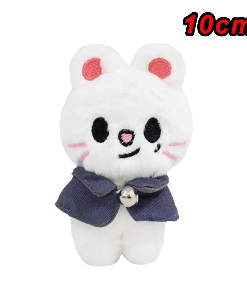300style 10/22cm Skzoo Plush Bag Toy Kawaii Stray Wolf Plush Cartoon Stuffed Animal Doll Kawaii Toy Room Decor Children Gift