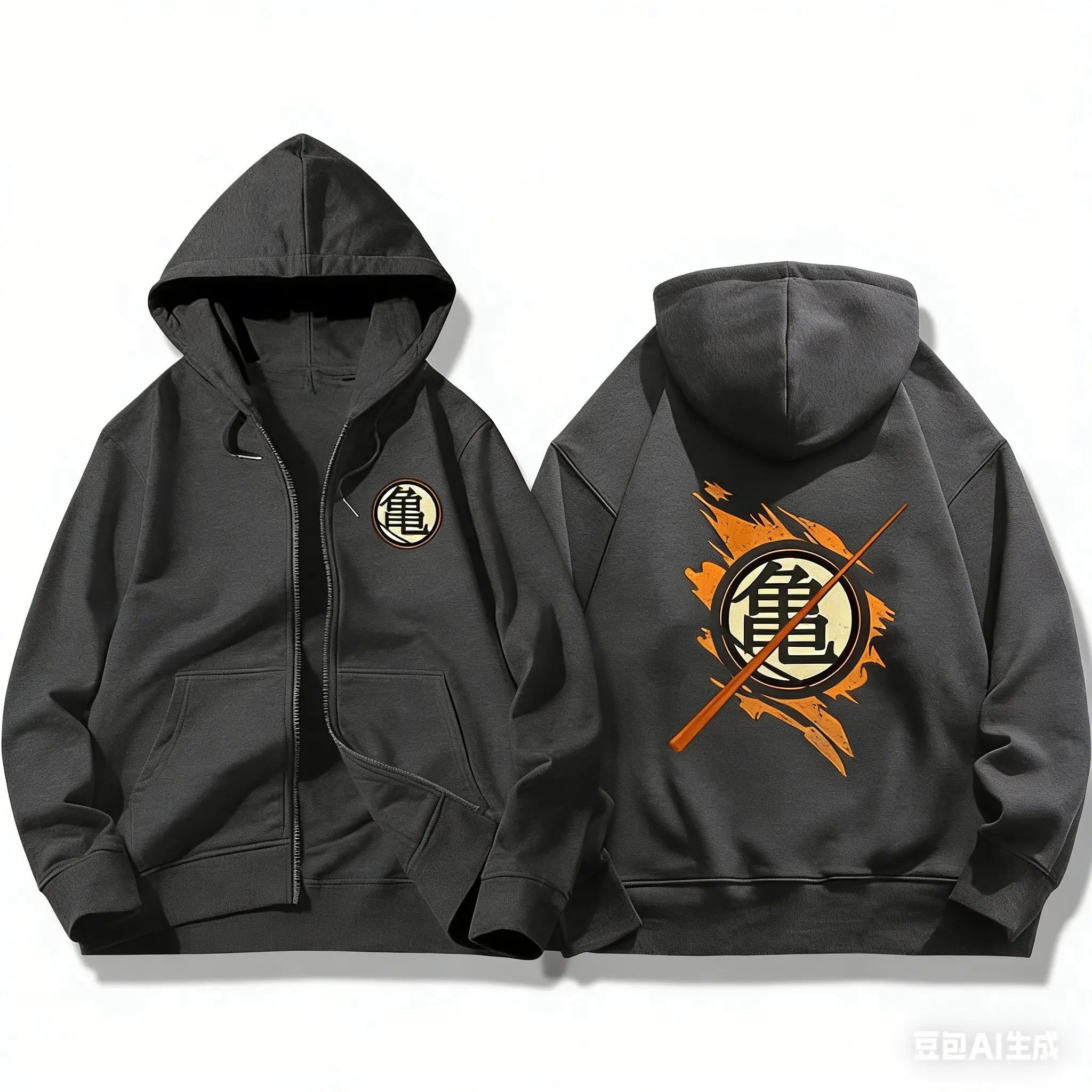 Dragon Ball Anime Men Women Hooded Zip Up Jacket Streetwear Casual Top Cosplay Spring Autumn Harajuku Fashion Graphic Print Coat