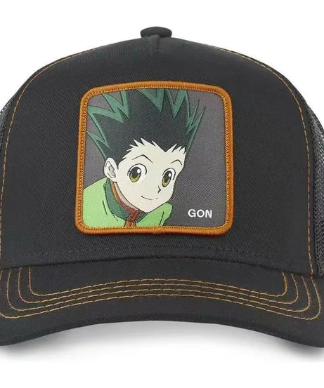Hunter x Hunter Trucker Hat – Killua, Gon & Hisoka Anime Cap