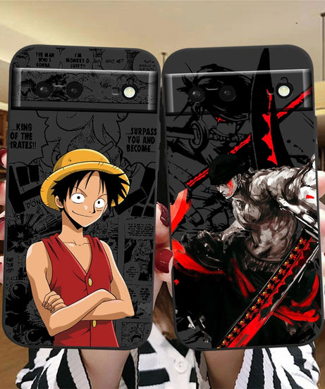 One Piece Shockproof Silicone Case – Google Pixel 4 to 9 Series