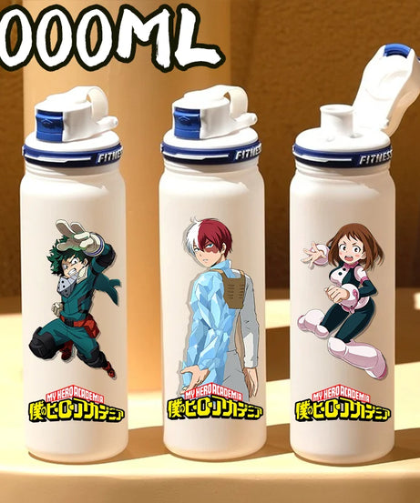 My Hero Academia Bakugo 1000ML Frosted Plastic Cup – Anime Drinkware