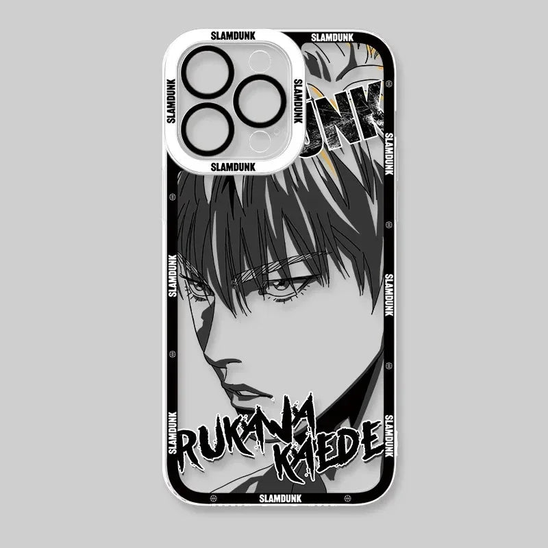 Anime Cool Slam Dunk Case For Xiaomi 13T 12T 11T 10T 14 13 12 11 Lite 5G NE POCO F6 X6 Pro X3 NFC X5 X4 GT F3 F4 F5 M6 M5S C65