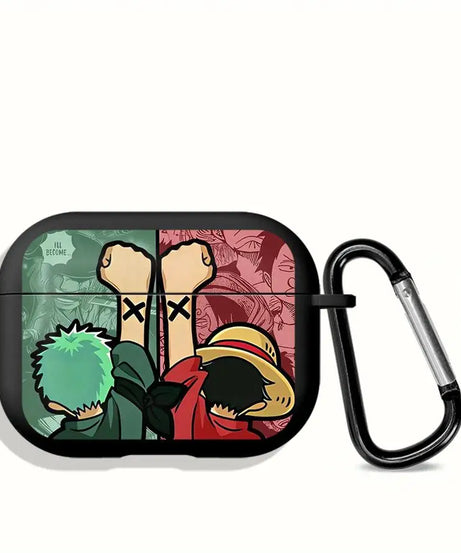 Anime OneS P-ieceS Earphone Cases Cover Case For Airpods 3 4 1 Pro Pro3 2 Pro2