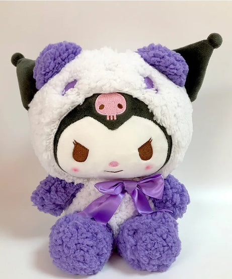 Sanrio 25Cm Anime Kuromid Toys Kawaii Mymelody Cinnamorol Plush Soft Stuffed Animals Doll Plushie Pillow Xmas