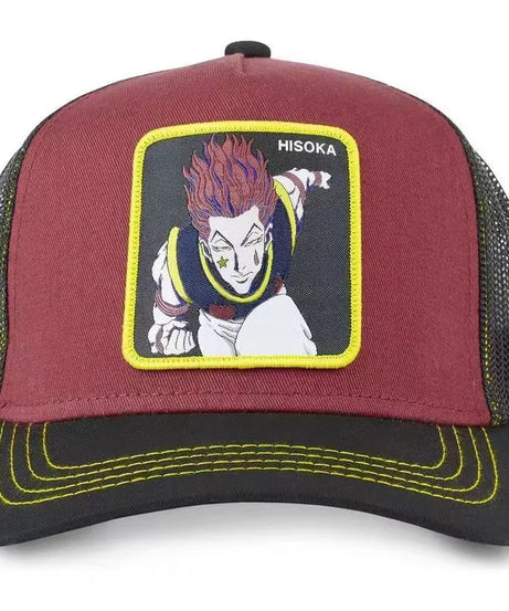 Hunter x Hunter Trucker Hat – Killua, Gon & Hisoka Anime Cap