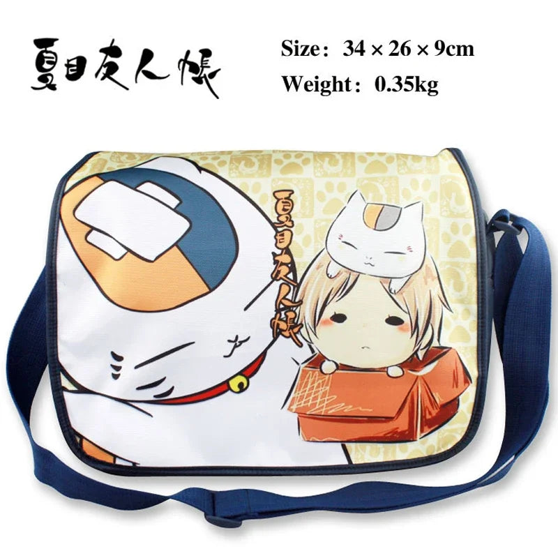 Anime Natsume Yuujinchou Natsume Takashi Polyester Shoulder Bag